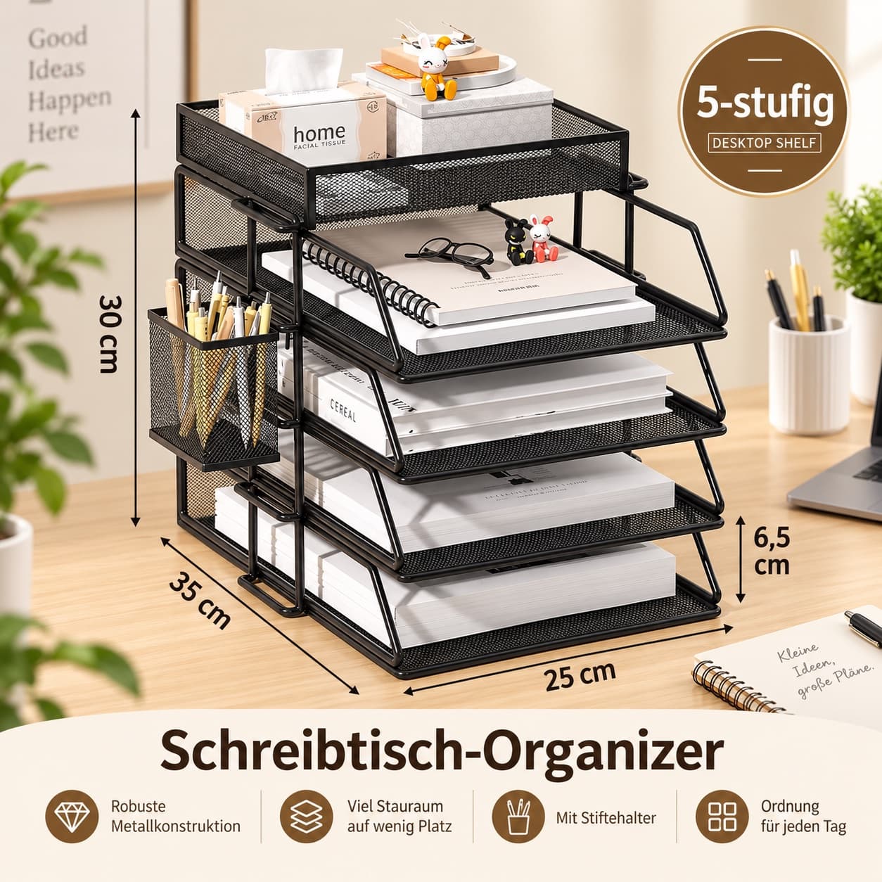 StackTray Dokumentenablage (5-stufig) Foto 2