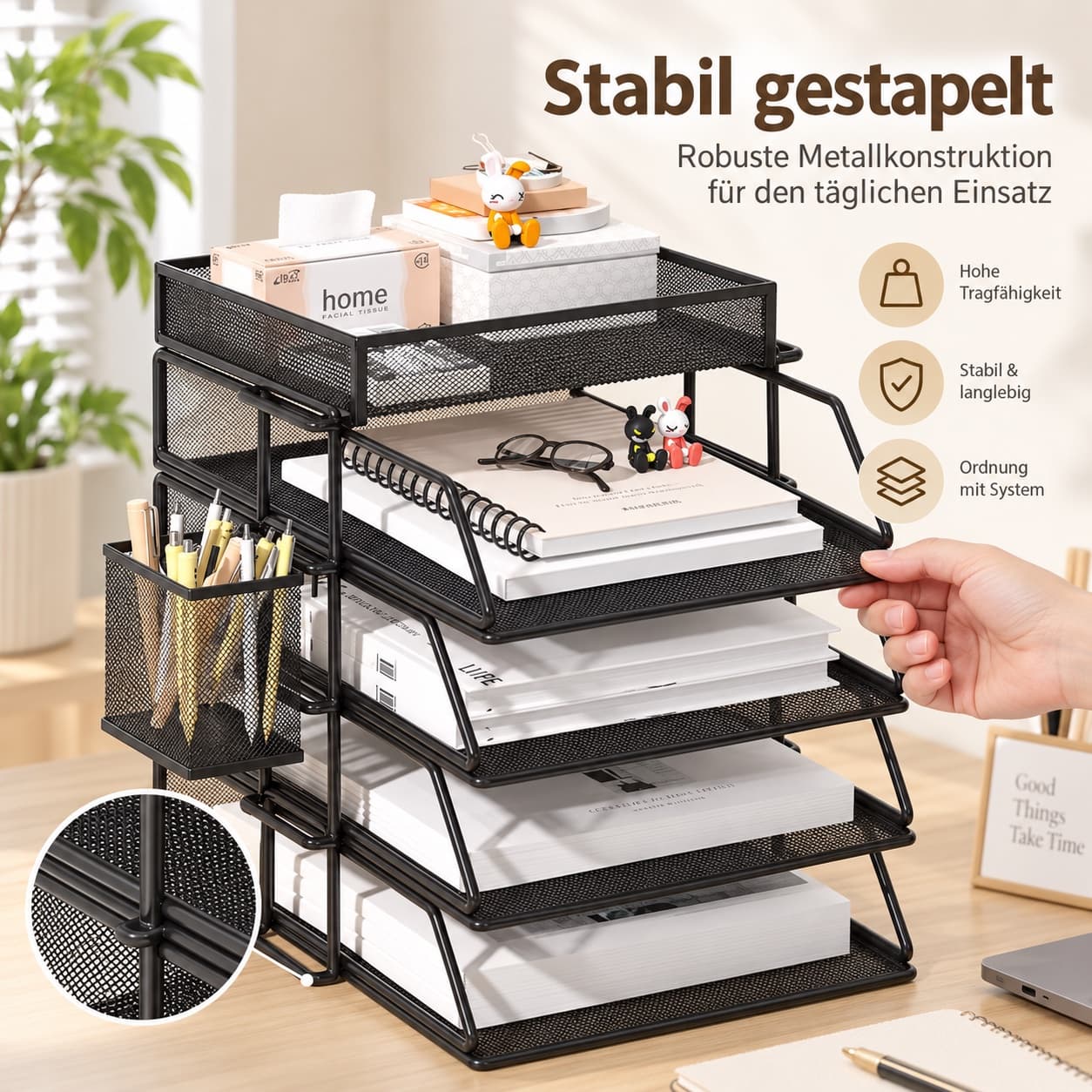 StackTray Dokumentenablage (5-stufig) Foto 3