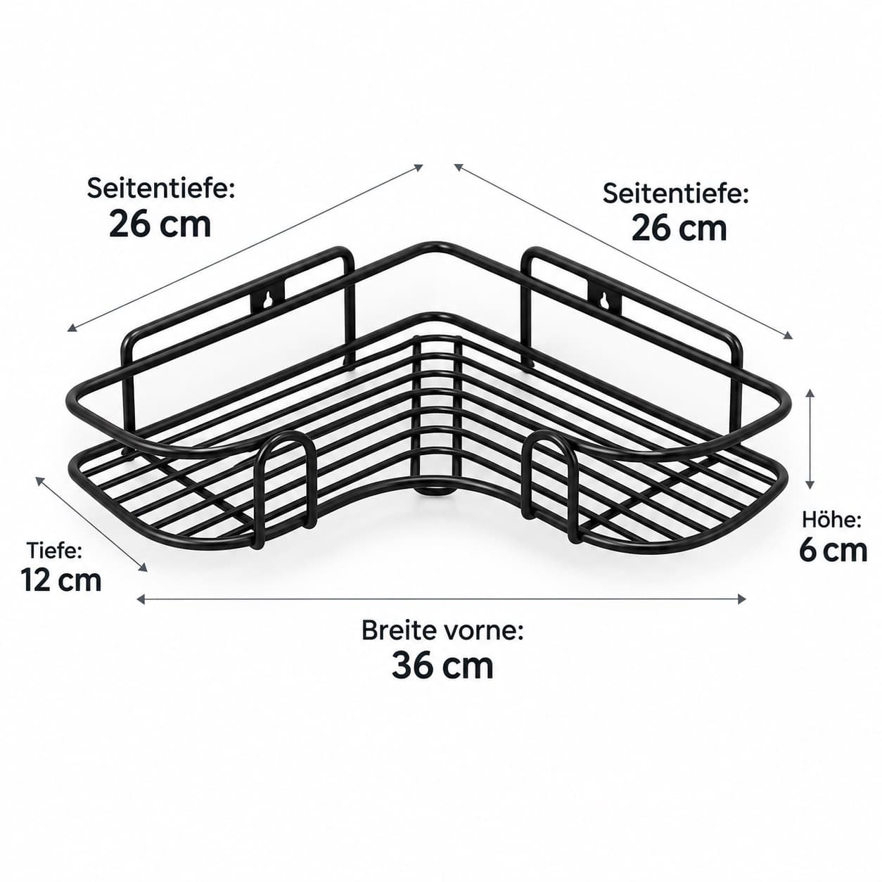 CornerShelf Duschablage (2-stufig) Foto 4