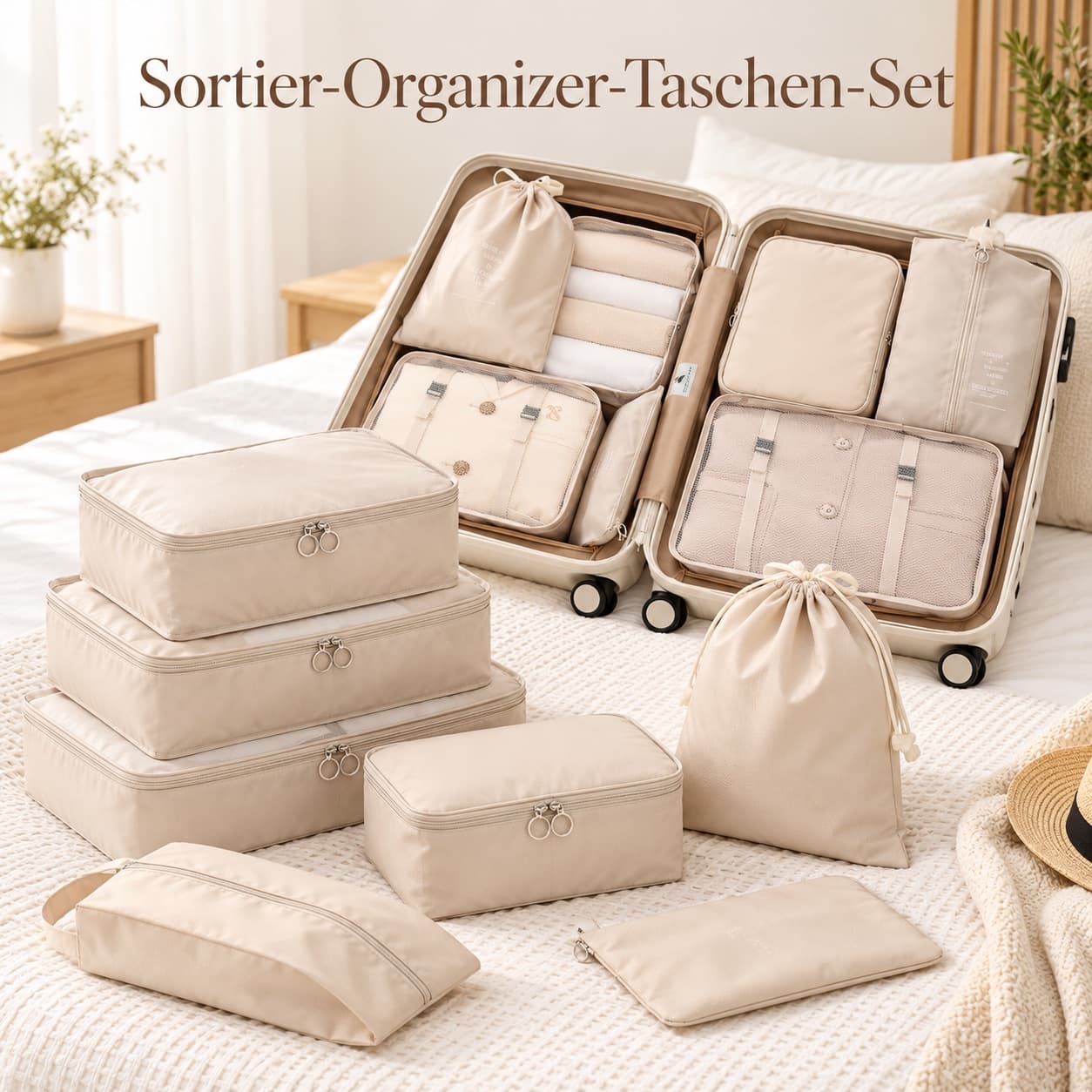 TravelSort Packing Cubes (7-teilig)