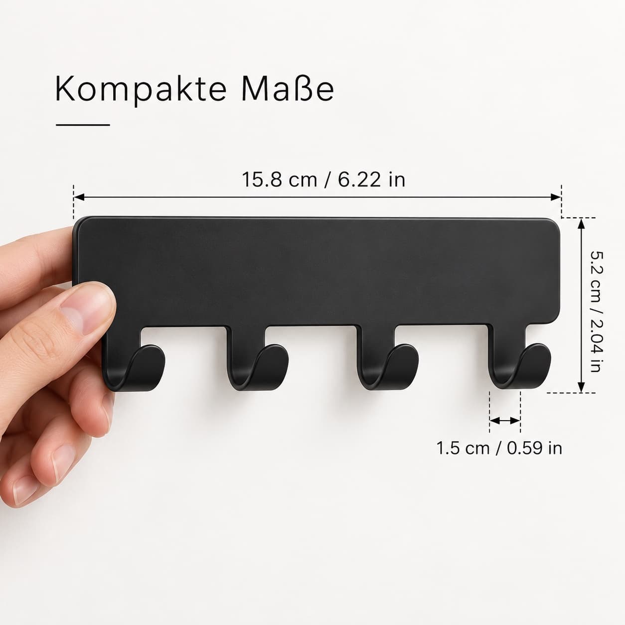 KeyRack Schlüsselhalter (4 Haken) Foto 3