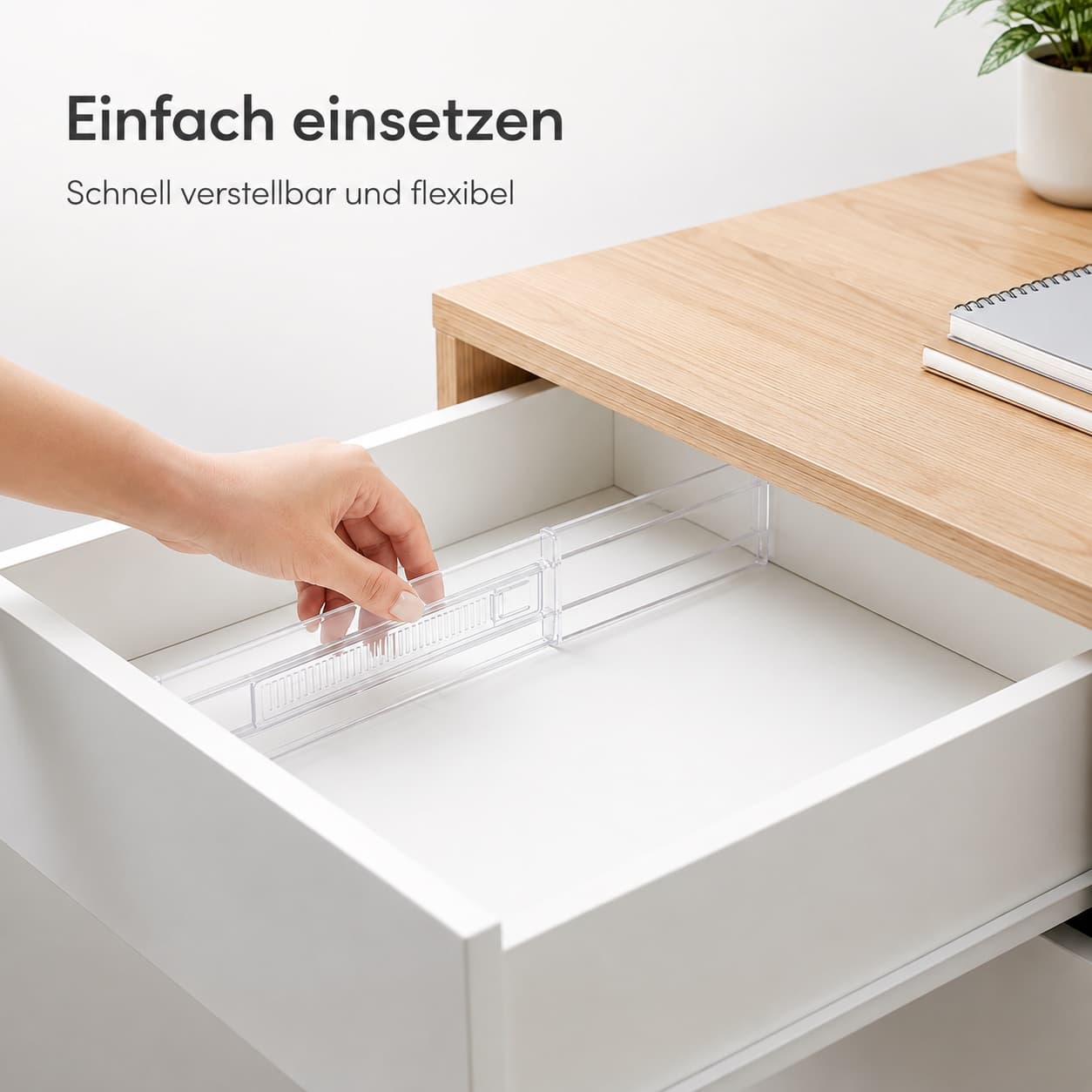 ClearDivider Schubladentrenner (5er-Set) Foto 2