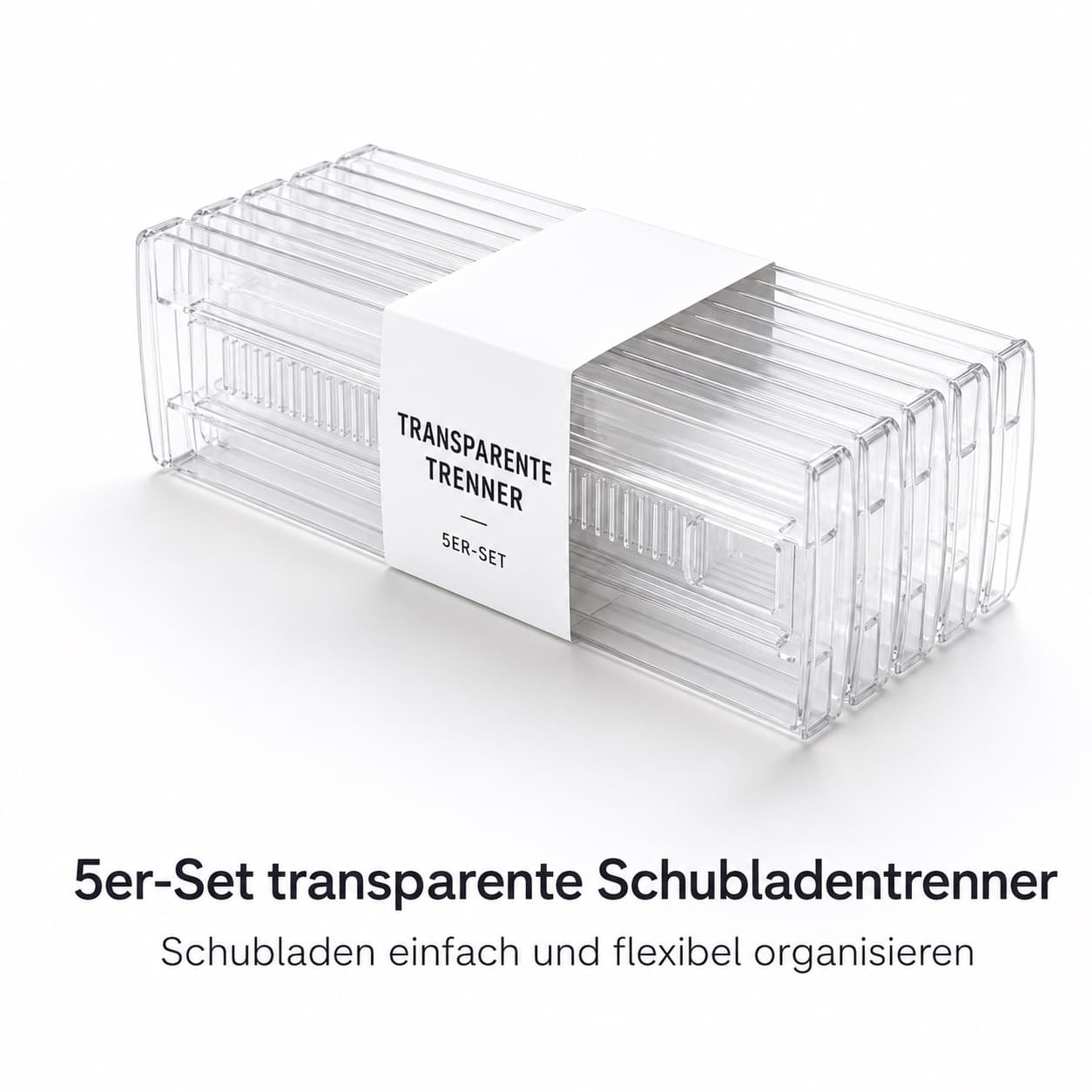 ClearDivider Schubladentrenner (5er-Set) Foto 4